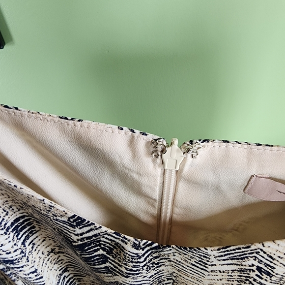 Forever 21 Taupe and Navy Mini Dress small - Picture 5 of 6